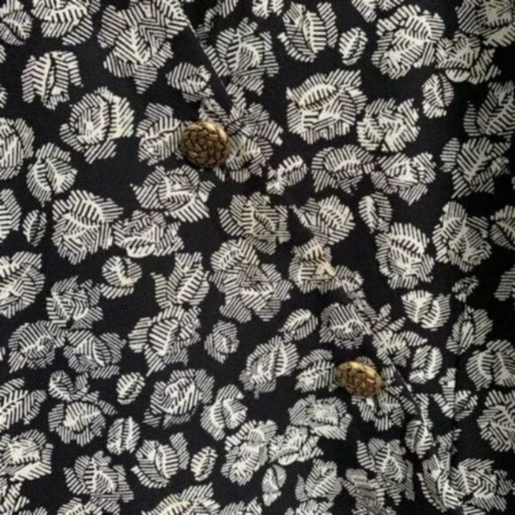 Vintage Paris luxury brand Ultima printed blazer Size M - Picture 4 of 10